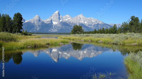 lake reflection