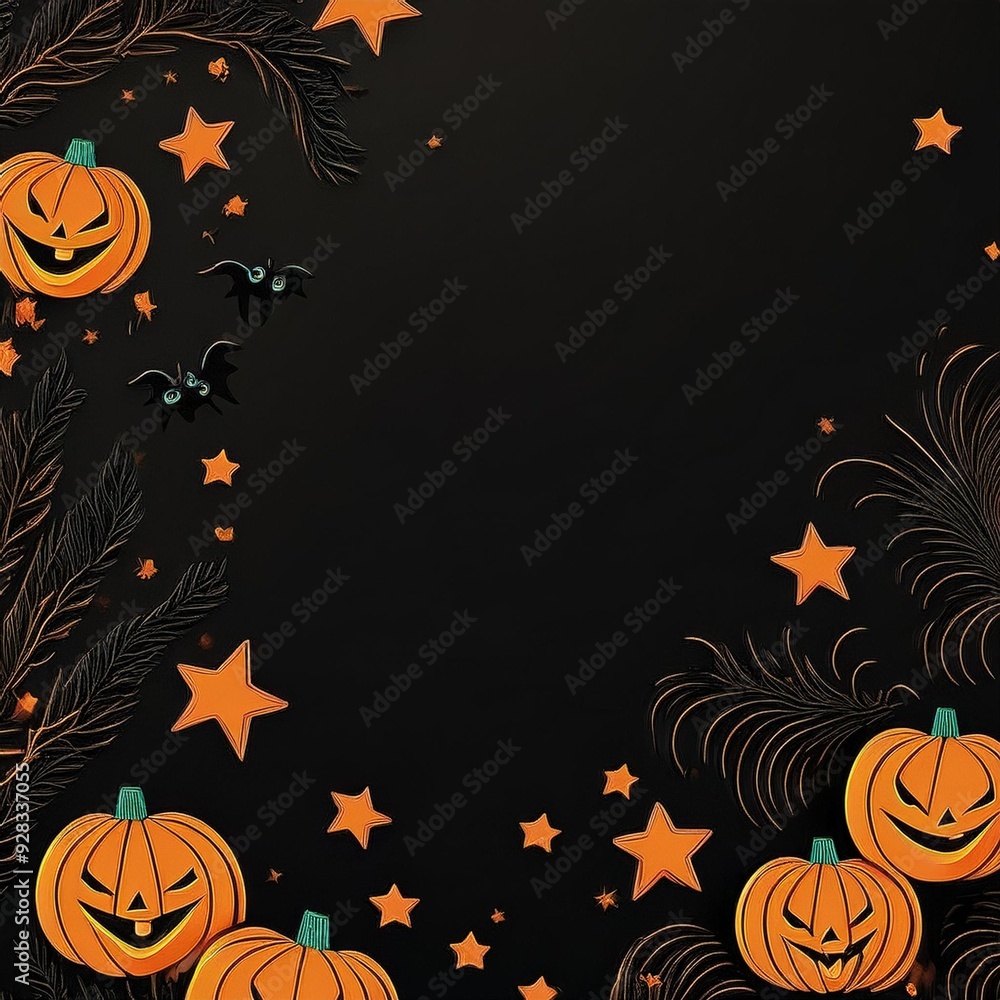 halloween background with pumpkin halloween background with pumpkin