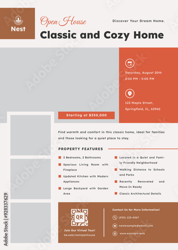 Modern Real Estate Flyer Template V1