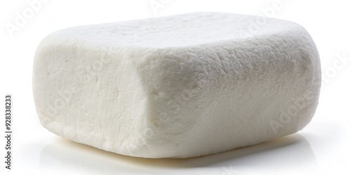 Marshmallow isolated on white background