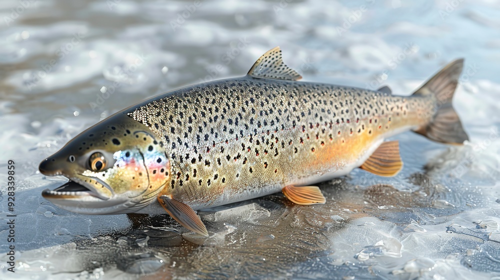 The Rainbow Trout Fish The Rainbow Trout Fish