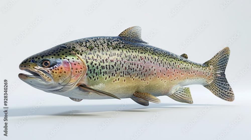 Fototapeta premium The Rainbow Trout Fish