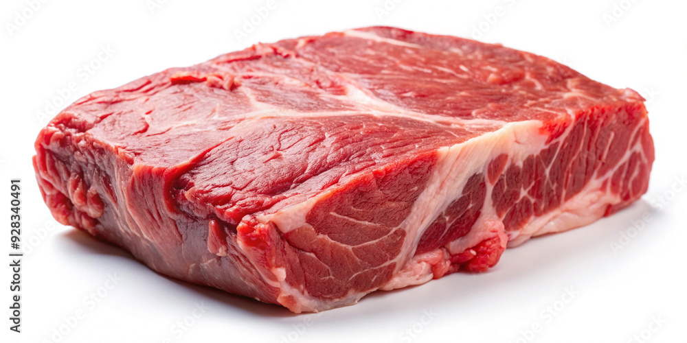 Beef isolated on white background Beef isolated on white background