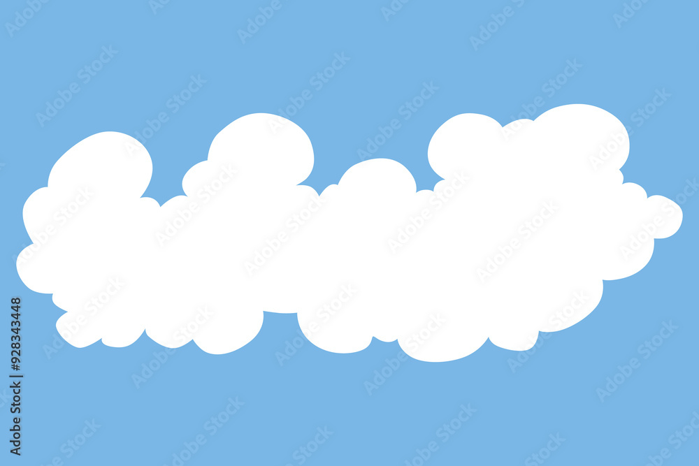 Cloud icon. Abstract white cloudscape icon symbol. Shapes in flat style. cloudy design element Cloud icon. Abstract white cloudscape icon symbol. Shapes in flat style. cloudy design element