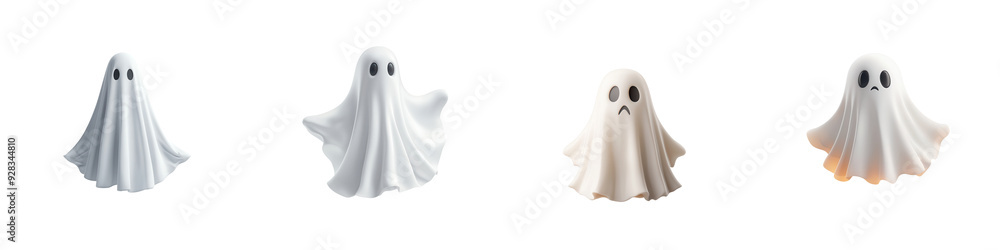 A collection of playful ghost illustrations, perfect for Halloween-themed designs or fun, spooky decorations. A collection of playful ghost illustrations, perfect for Halloween-themed designs or fun, spooky decorations.