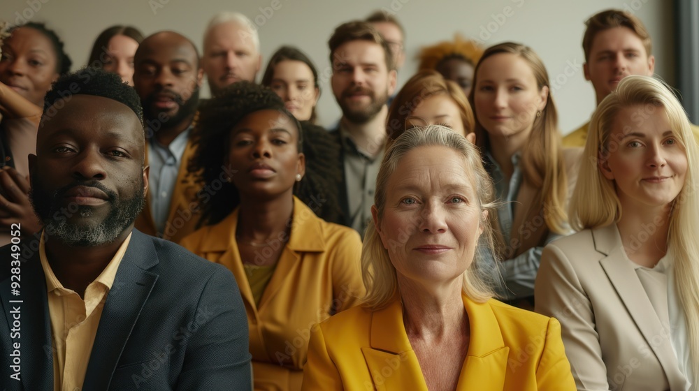 A diverse group of professionals in a corporate meeting, promoting collaboration and diversity. A diverse group of professionals in a corporate meeting, promoting collaboration and diversity.