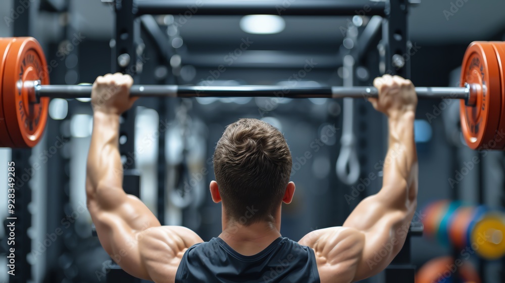 Naklejka premium CrossFit for endurance, highenergy and varied exercises