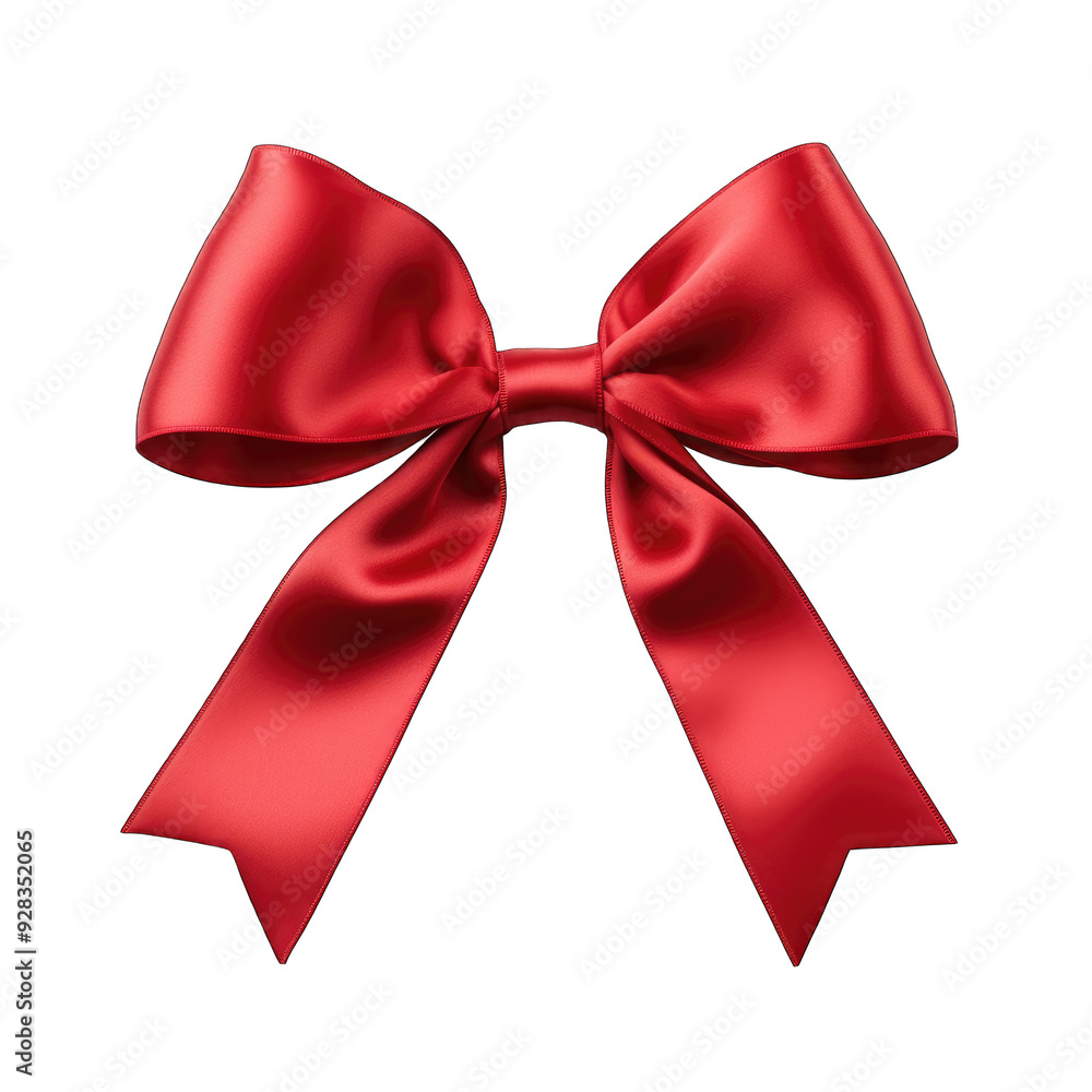 isolated red gift ribbon on transparent background isolated red gift ribbon on transparent background