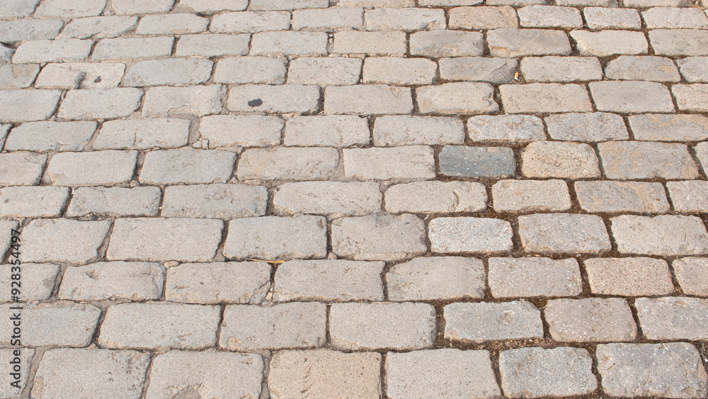 custom made wallpaper toronto digitalOld grey coloured cobblestone floor with rectangular shape