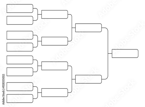 8 soccer team tournament bracket championship template. Championship bracket schedule for soccer, football game spreadsheet
