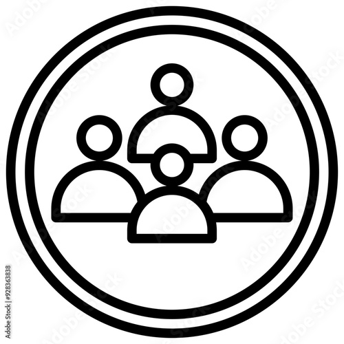 Talent Management outline icon