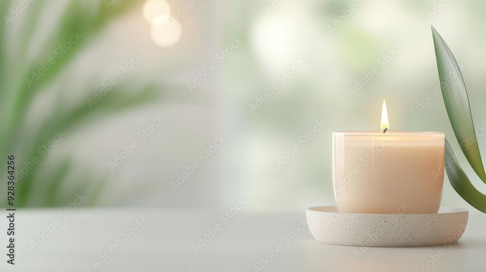 Aromatherapy candles and essential oils in a spa setting create a calming atmosphere, provide stress relief, emit warm light, and offer a photorealistic depth of field. Aromatherapy candles and essential oils in a spa setting create a calming atmosphere, provide stress relief, emit warm light, and offer a photorealistic depth of field.