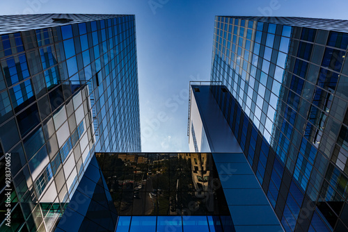 Photography Glazed office building