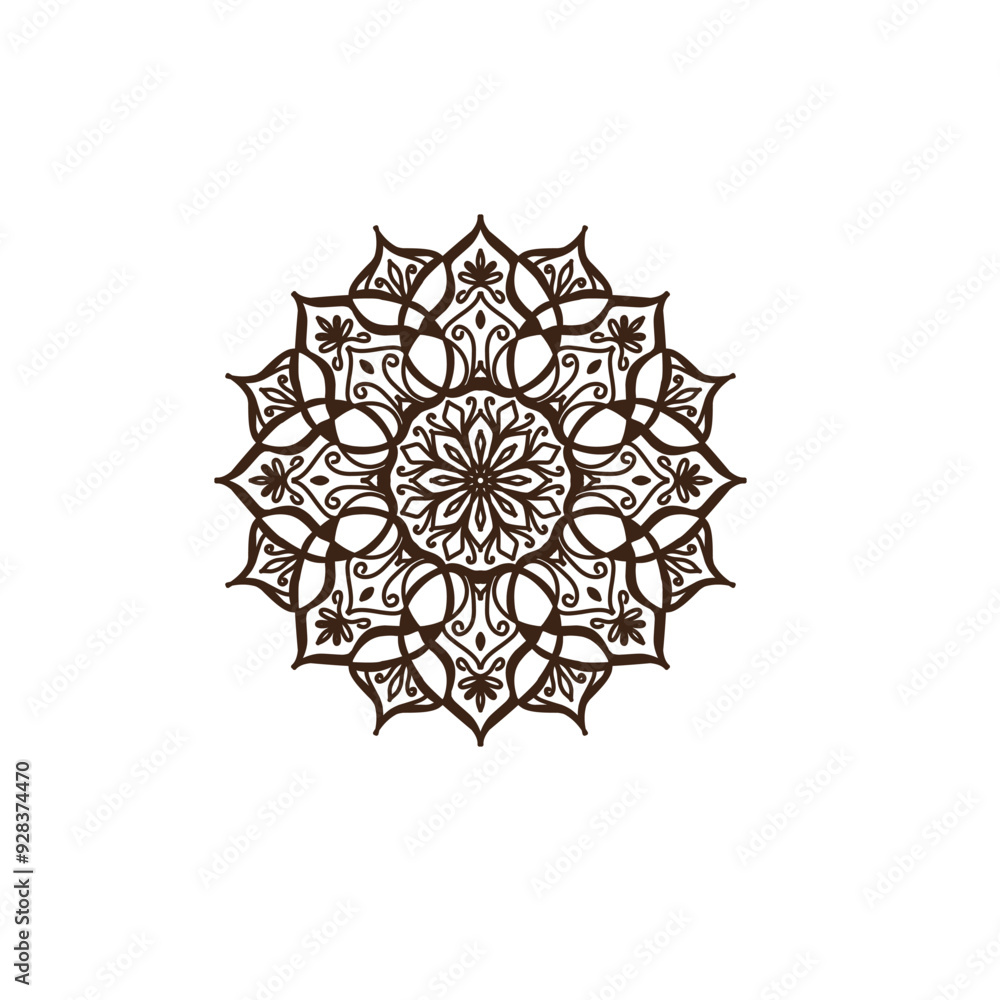 easy mandala art for mehendi design, yoga logo, mandala design easy mandala art for mehendi design, yoga logo, mandala design