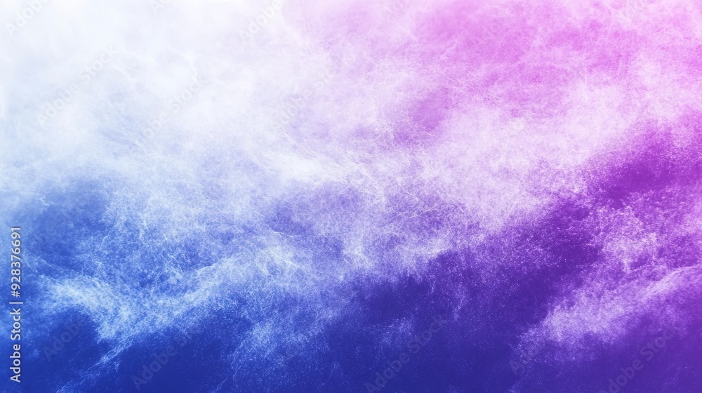 Blue Purple White Gradient Blurred with Grainy Noise Texture Background. Generative ai Blue Purple White Gradient Blurred with Grainy Noise Texture Background. Generative ai