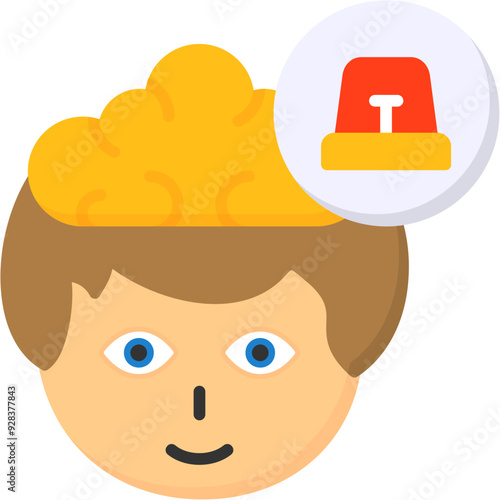 Anxiety Vector Icon Design