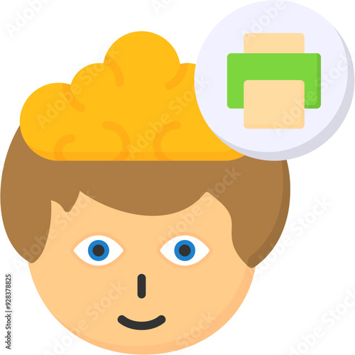 Print Vector Icon Design