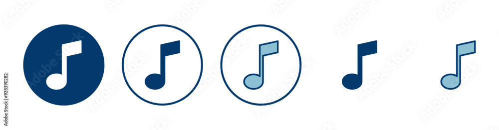 Music icon vector isolated on white background, music vector icon, Melody, song, note, sound, audio sign Music icon vector isolated on white background, music vector icon, Melody, song, note, sound, audio sign