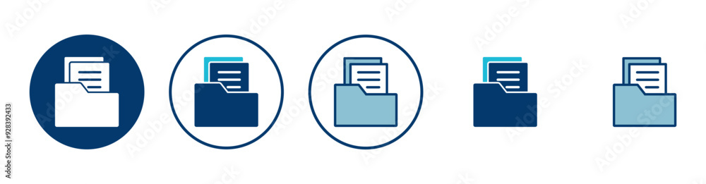 Folder Icon vector isolated on white background. Folder and documents Icon. icon archive Folder Icon vector isolated on white background. Folder and documents Icon. icon archive