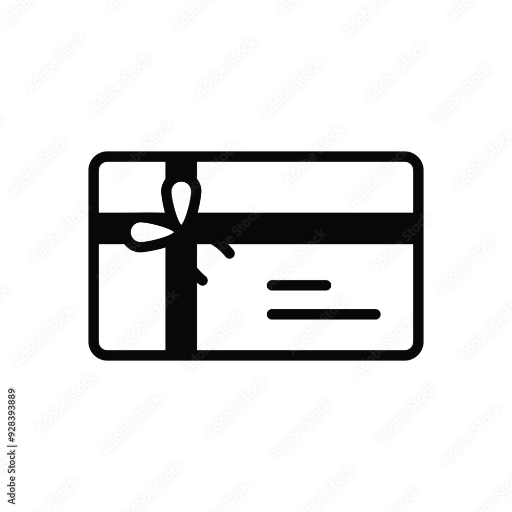 Gift Card vector icon Gift Card vector icon