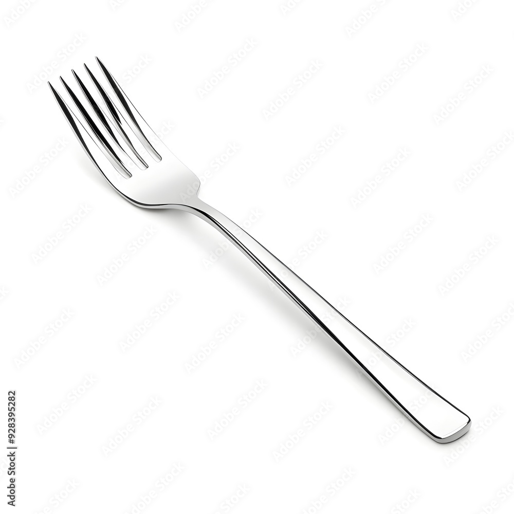 Detailed Image of a Whole Garden Fork Isolated on a Clean White Background Detailed Image of a Whole Garden Fork Isolated on a Clean White Background