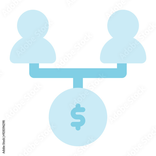 mutual fund icon for illustration