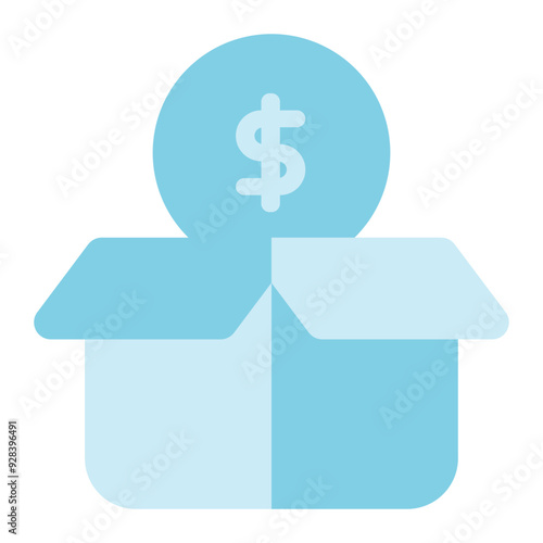 fundraising icon for illustration
