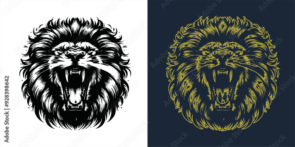 wolf mascot design of the head of arctic wolf. Vector wolf's head as a design element wolf mascot design of the head of arctic wolf. Vector wolf's head as a design element