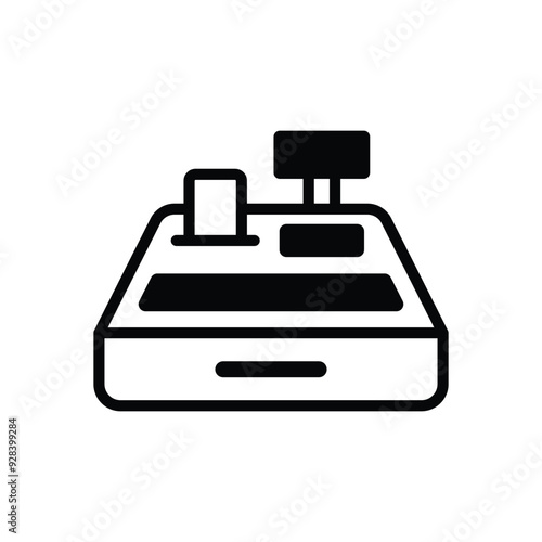 Cash Register vector icon