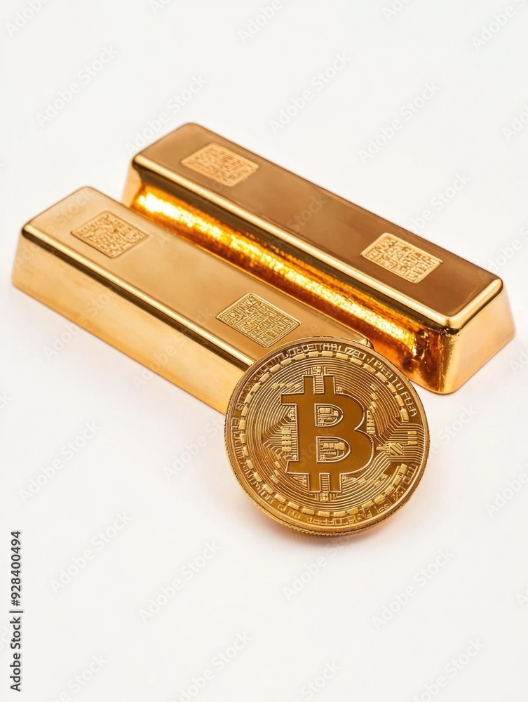 Gold Bars and Coins Gold Bars and Coins