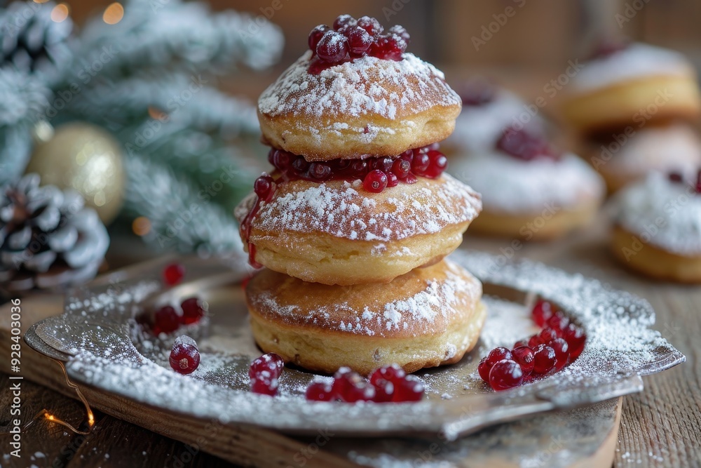 festive cookies with red currant filling festive cookies with red currant filling