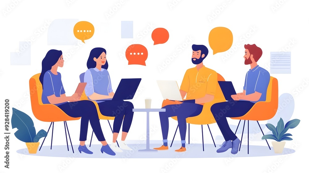 Company Leaders Discussing Workplace Wellness Policy Implementation and Development Company Leaders Discussing Workplace Wellness Policy Implementation and Development