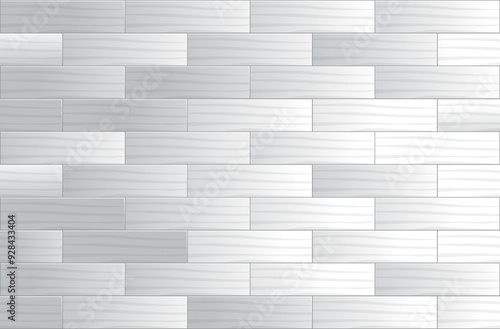 Light laminate parquet flooring top view