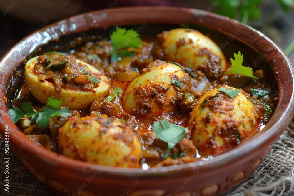 Tasty Kerala egg roast curry