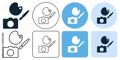 hobbies icon symbol ui and ux design, glyphs and stroke line icon