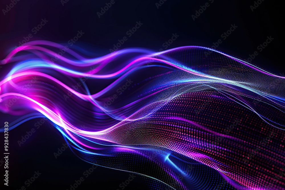 Beautiful texture surface neon wave, design natural abstract background Beautiful texture surface neon wave, design natural abstract background