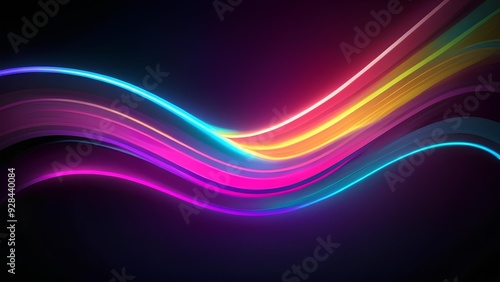 neon color soft beautiful design background