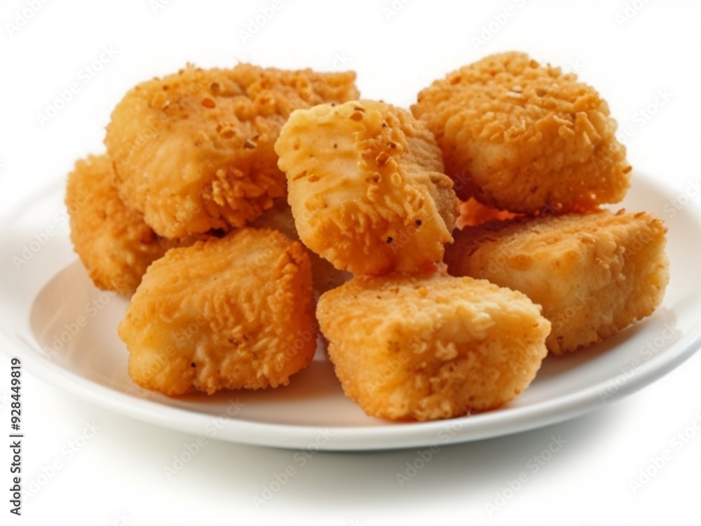 fried fish fillet nuggets fried fish fillet nuggets