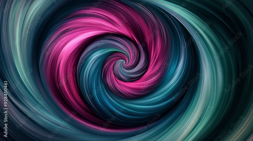 Colorful swirl pattern in vibrant pink and blue tones Colorful swirl pattern in vibrant pink and blue tones