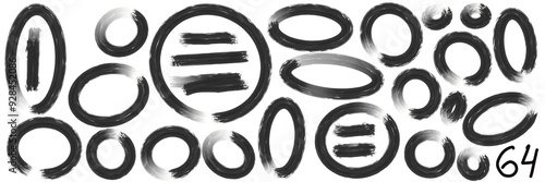 Grunge stripes mega set bundle collection. Black labels, frames, paint texture. Brush strokes mockups template. Background handmade design elements.