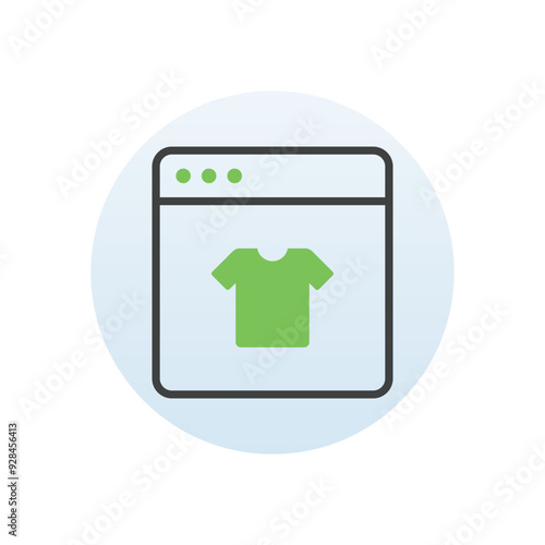 Web Shopping vector icon