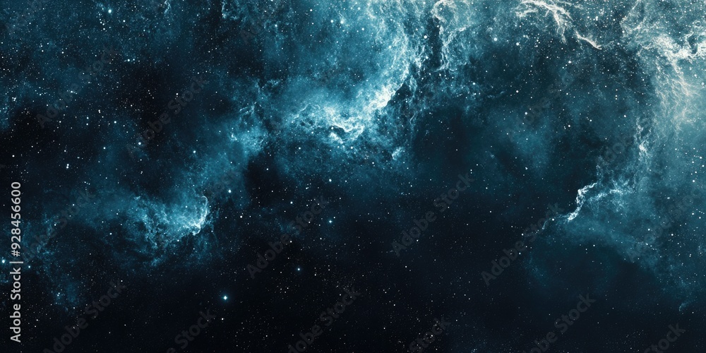 Obraz premium Space scene with stars