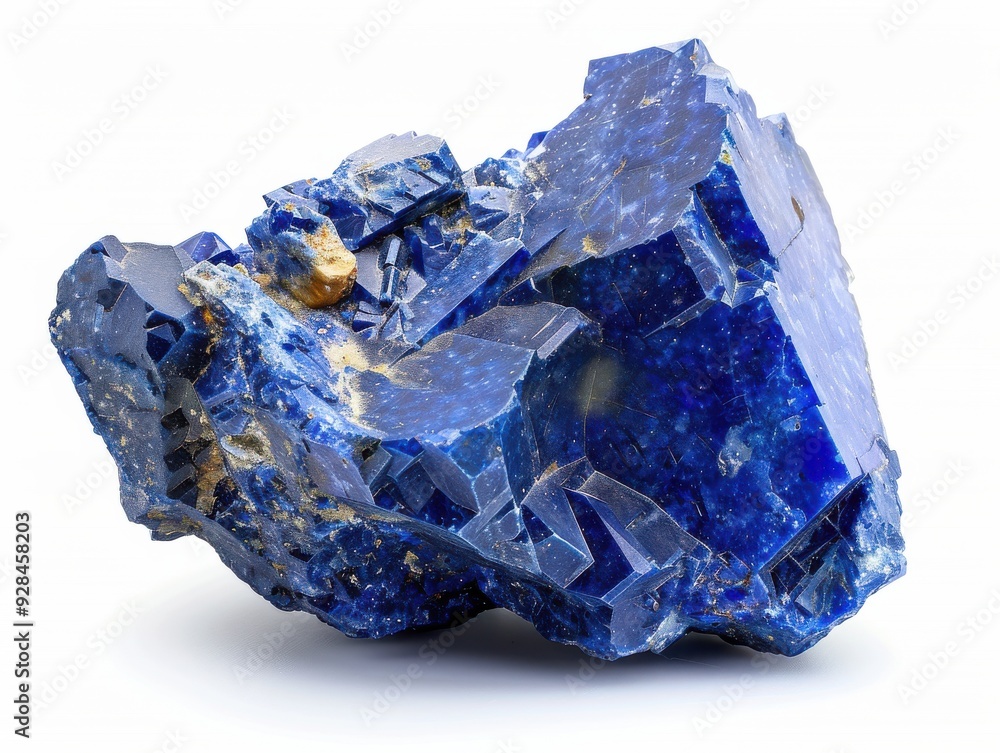 Cracked Lapis Lazuli Texture on White Background for Designers and Artists Cracked Lapis Lazuli Texture on White Background for Designers and Artists