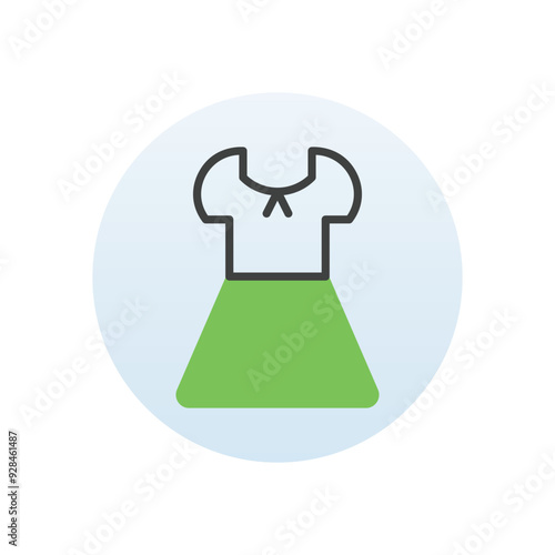 Frock vector icon