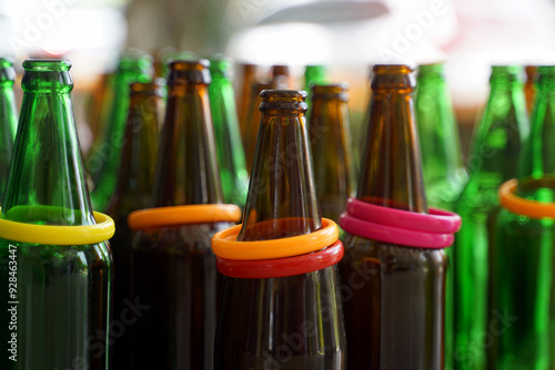 Bottle Ringtoss is a game of throwing rings into a bottle. It is an activity played at temple fairs for a chance to win prizes.