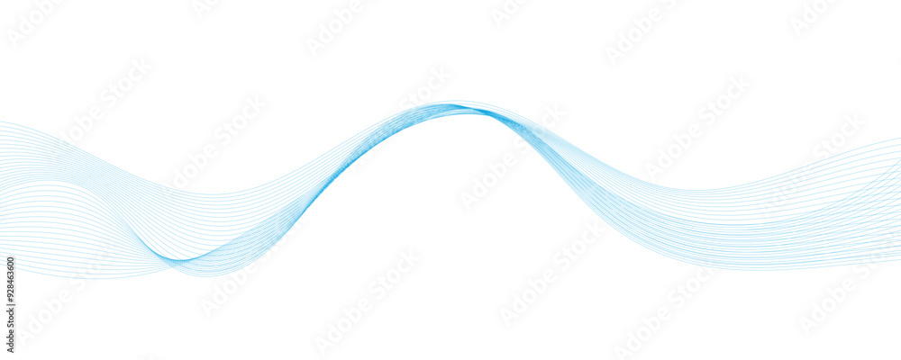 Abstract blue wave background Abstract blue wave background