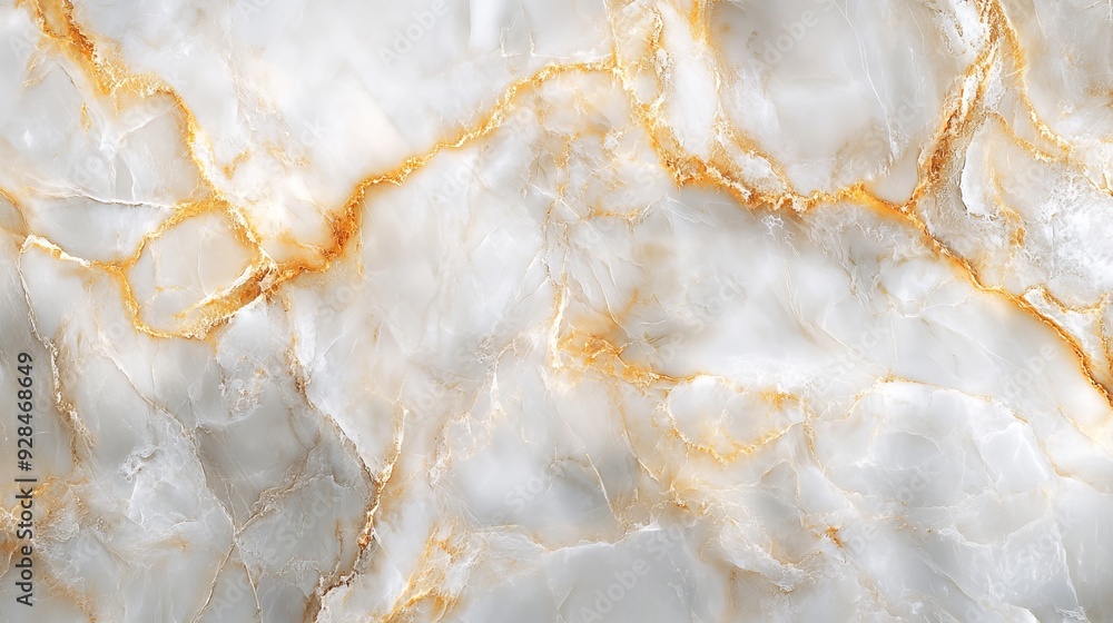 Elegant white marble with golden veins showcasing natural patterns Elegant white marble with golden veins showcasing natural patterns