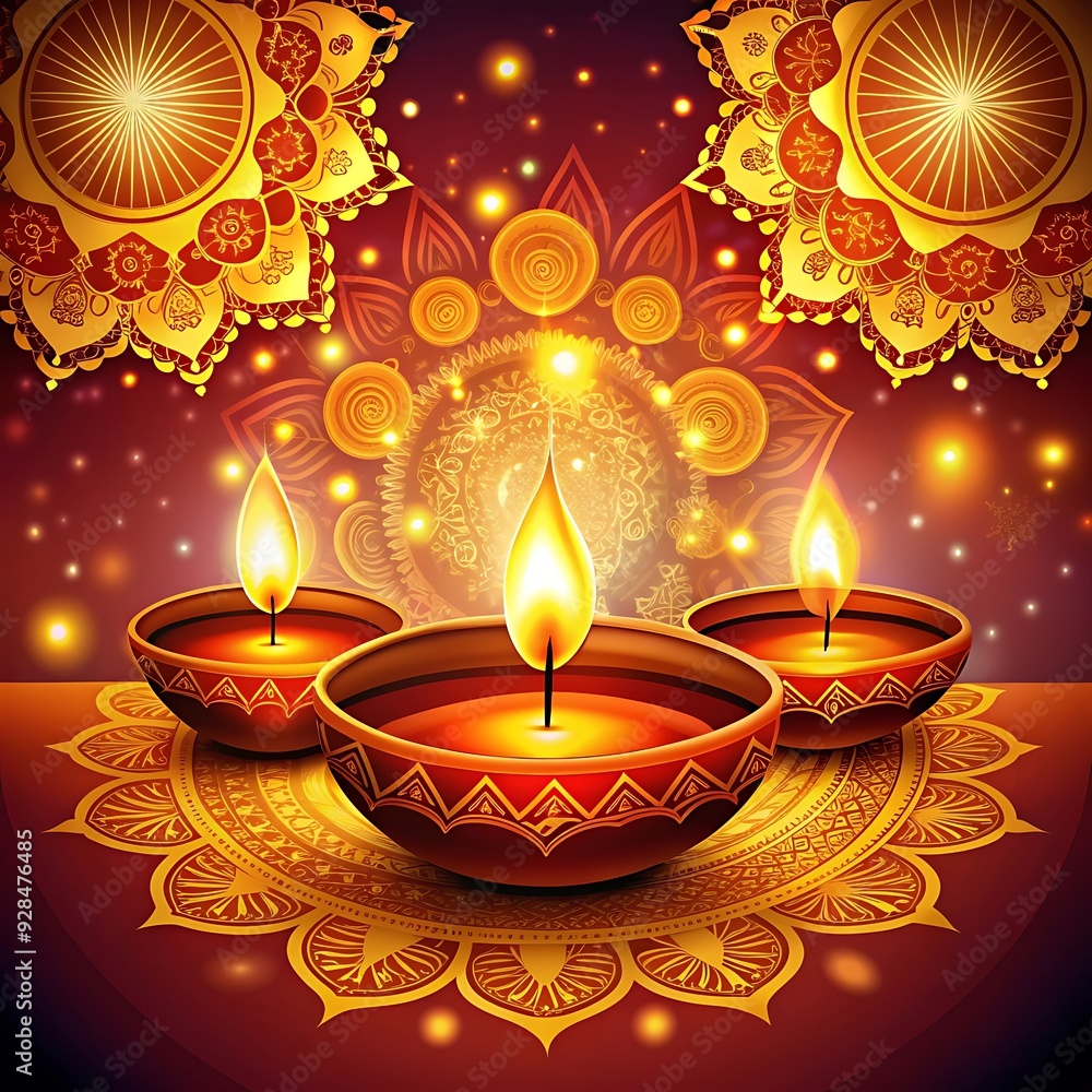 Diwali Colourful Background Diwali Colourful Background