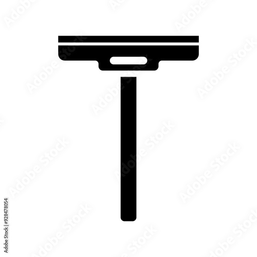 Window cleaning icon. Window glass cleaning vector icon.