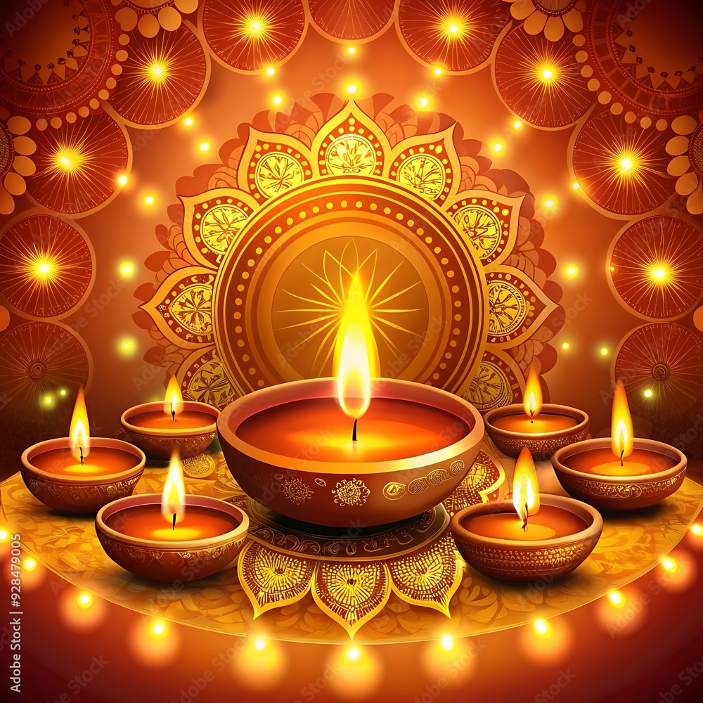 Diwali Colourful Background Diwali Colourful Background